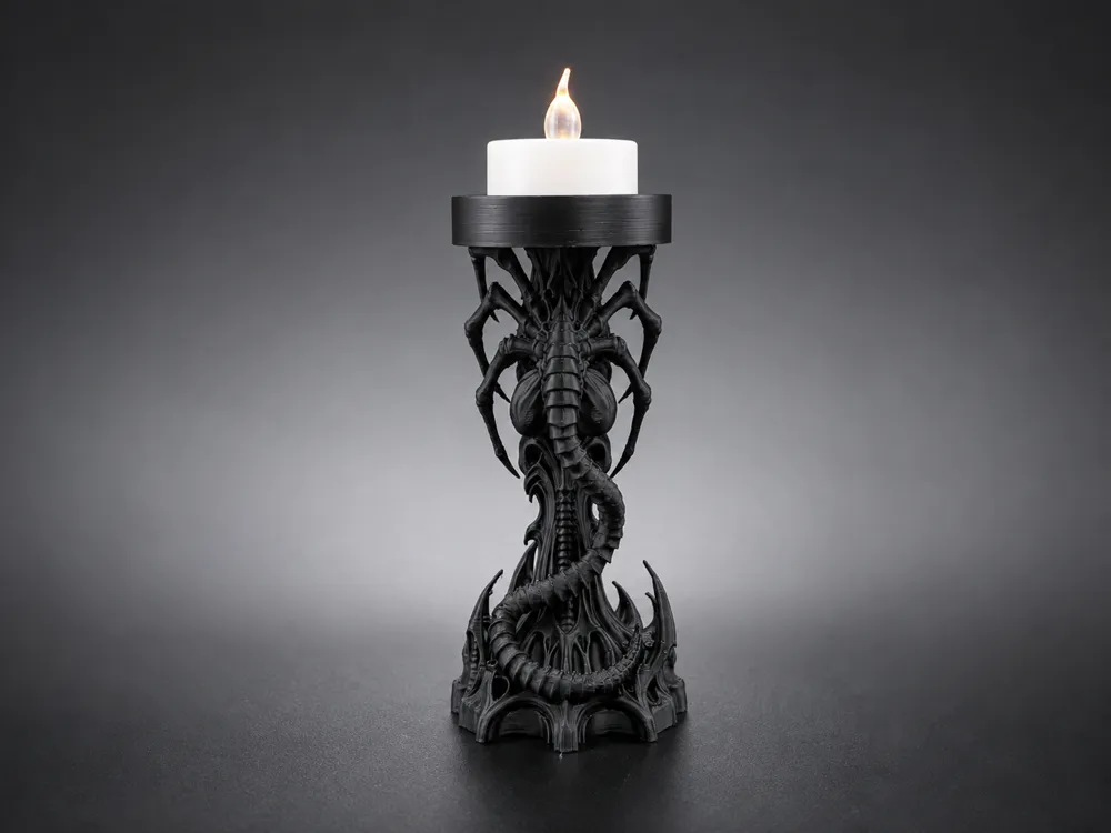Soporte: Halloween Alien Facehugger LED Light Holder. Referencia del modelo original.