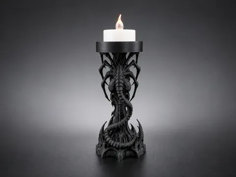Soporte: Halloween Alien Facehugger LED Light Holder — referencia de MakerWorld