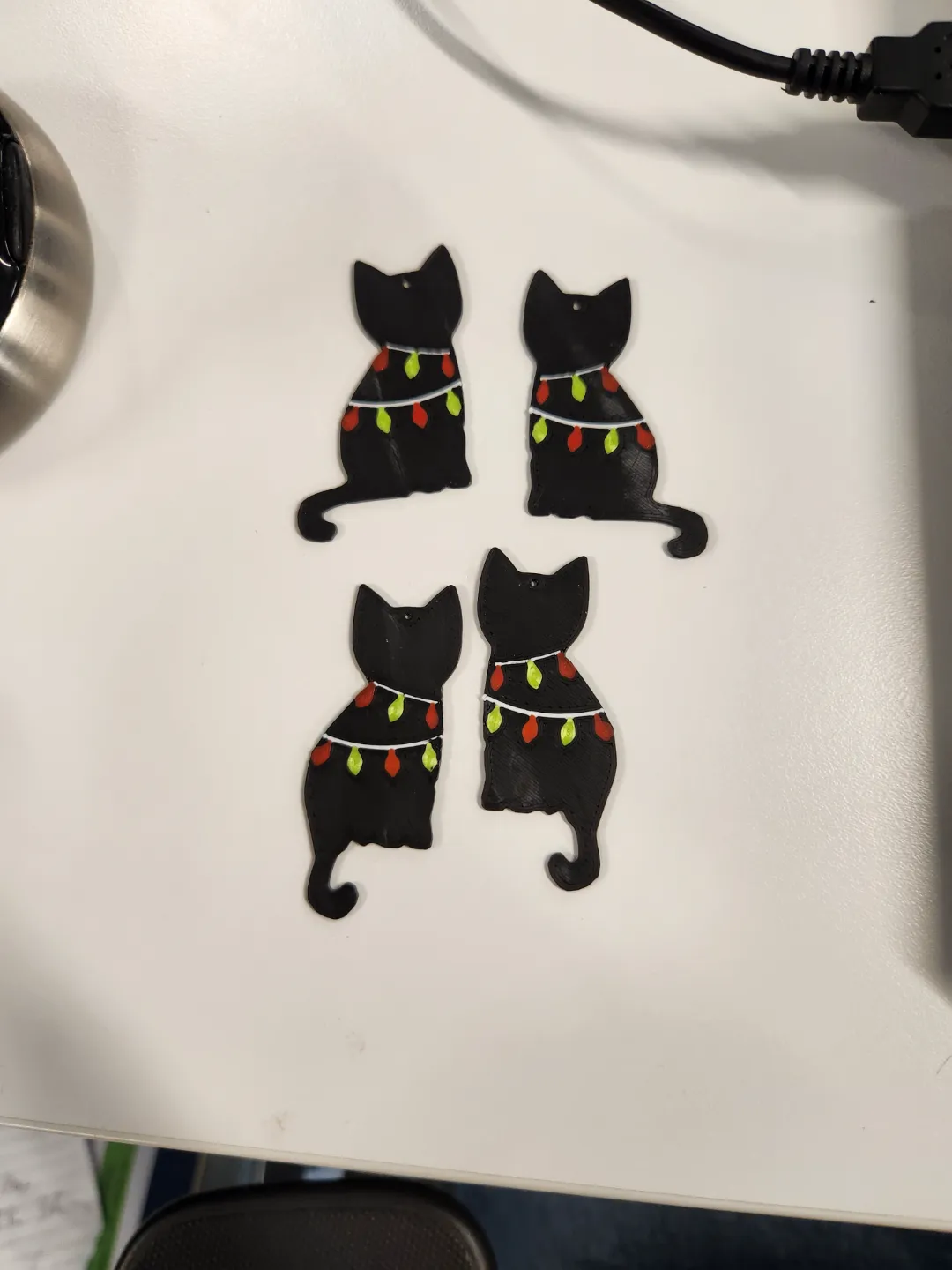 Cat Earrings view 4