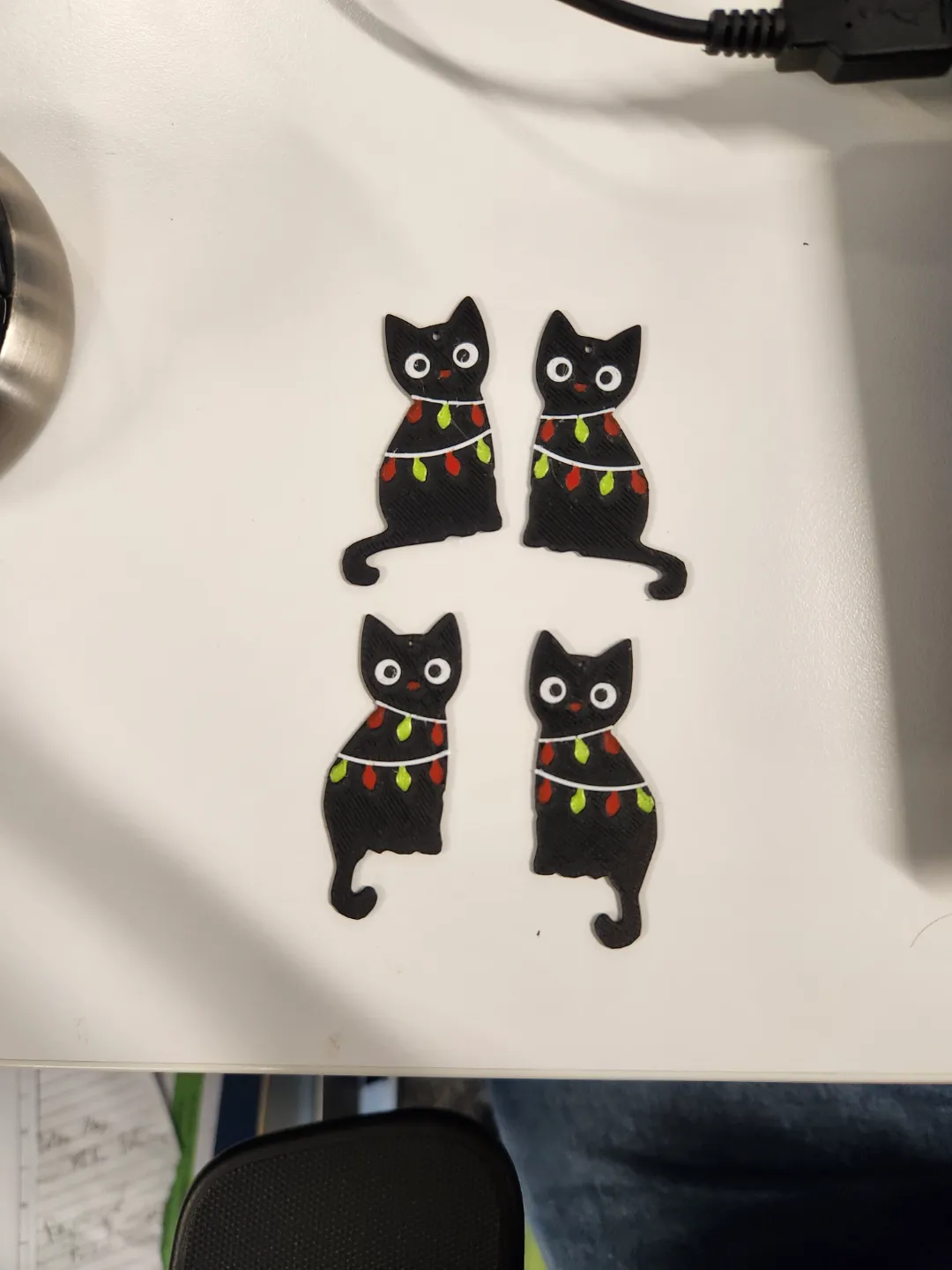 Cat Earrings view 3