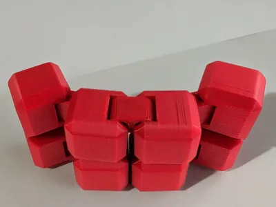 Infinity Cube: Better Hinges!