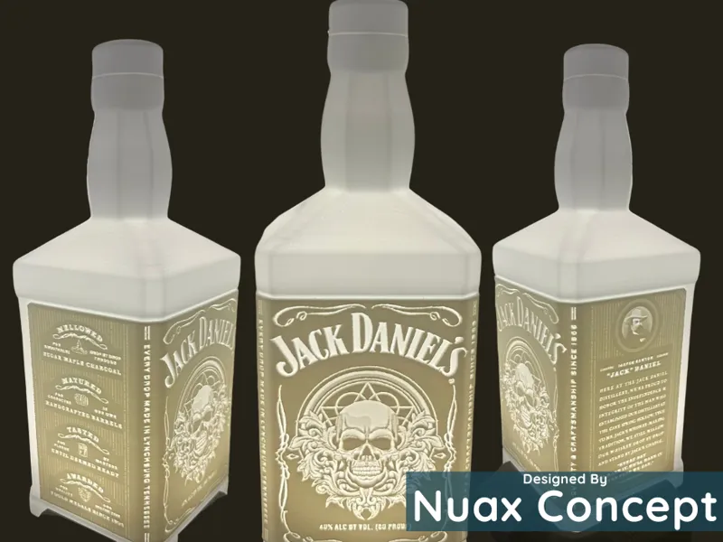 Litho - Jack Daniels - Cerled Skull