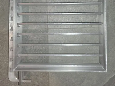 Manual Adjustable 220 × 220 mm Louver Vent