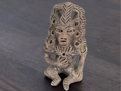Mayan sculpture
