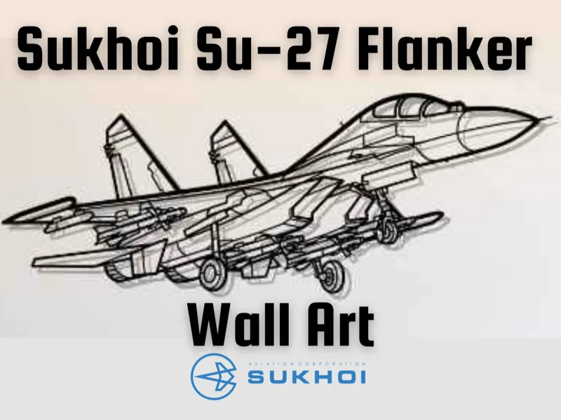 Sukhoi Su-27 Flanker Wall Art