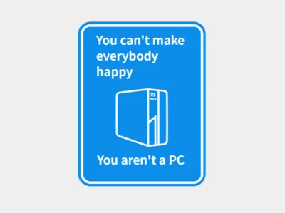Funny Sign - you can't make everybody happy