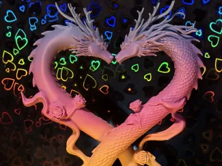 Dragon Heart Statue