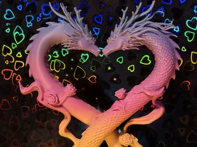 Dragon Heart Statue