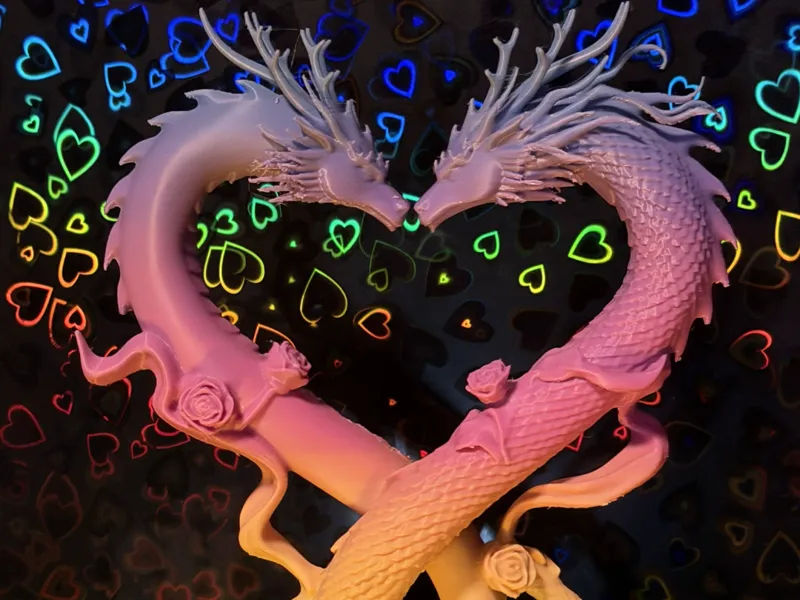 Dragon Heart Statue