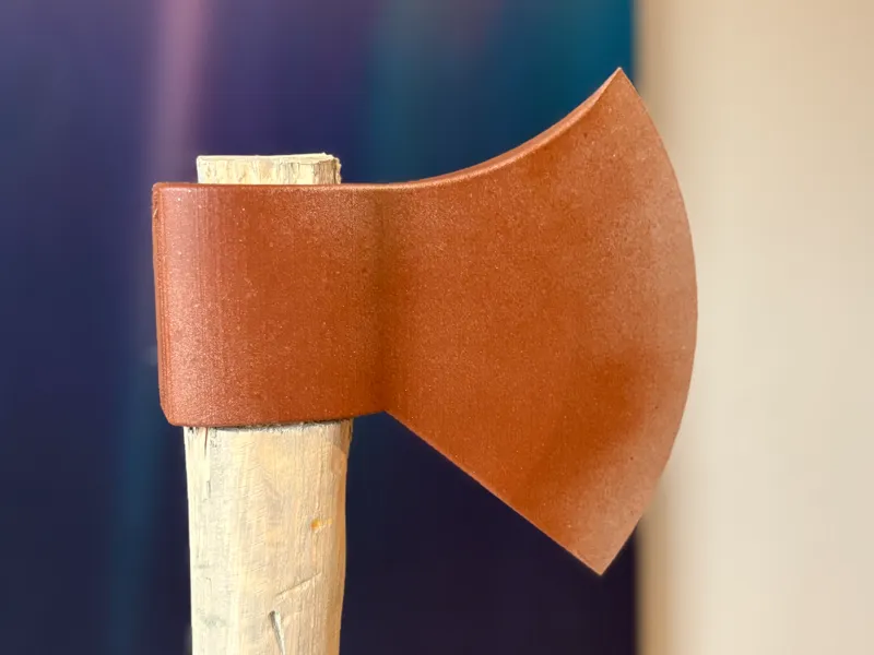 Wood Axe head for stage use