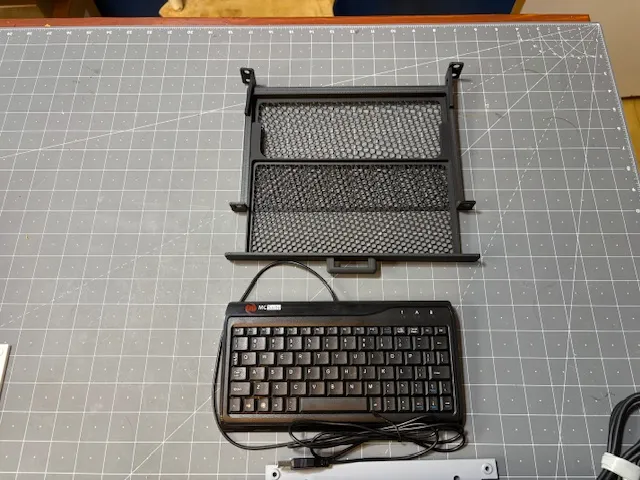 0.5U keyboard drawer for 10inch rack - [YaMR] by SigOS MakerWorld ...