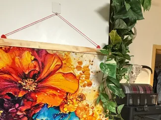 Diamond Painting- /Leinwand Aufhängung