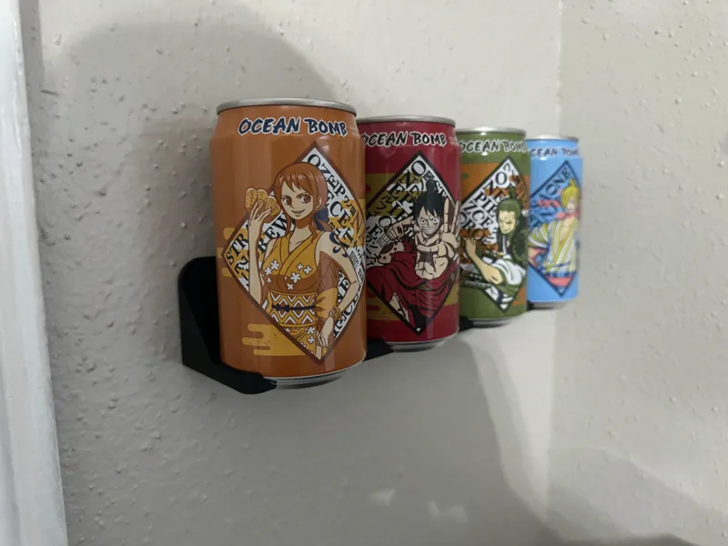 Soda Can Wall Display