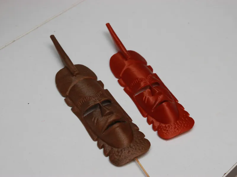 Wooden etnic mask