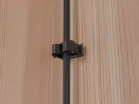 Cable Clip 1 Slot Screw Mount