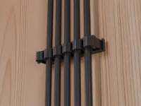 Cable Clip 5 Slots Screw Mount
