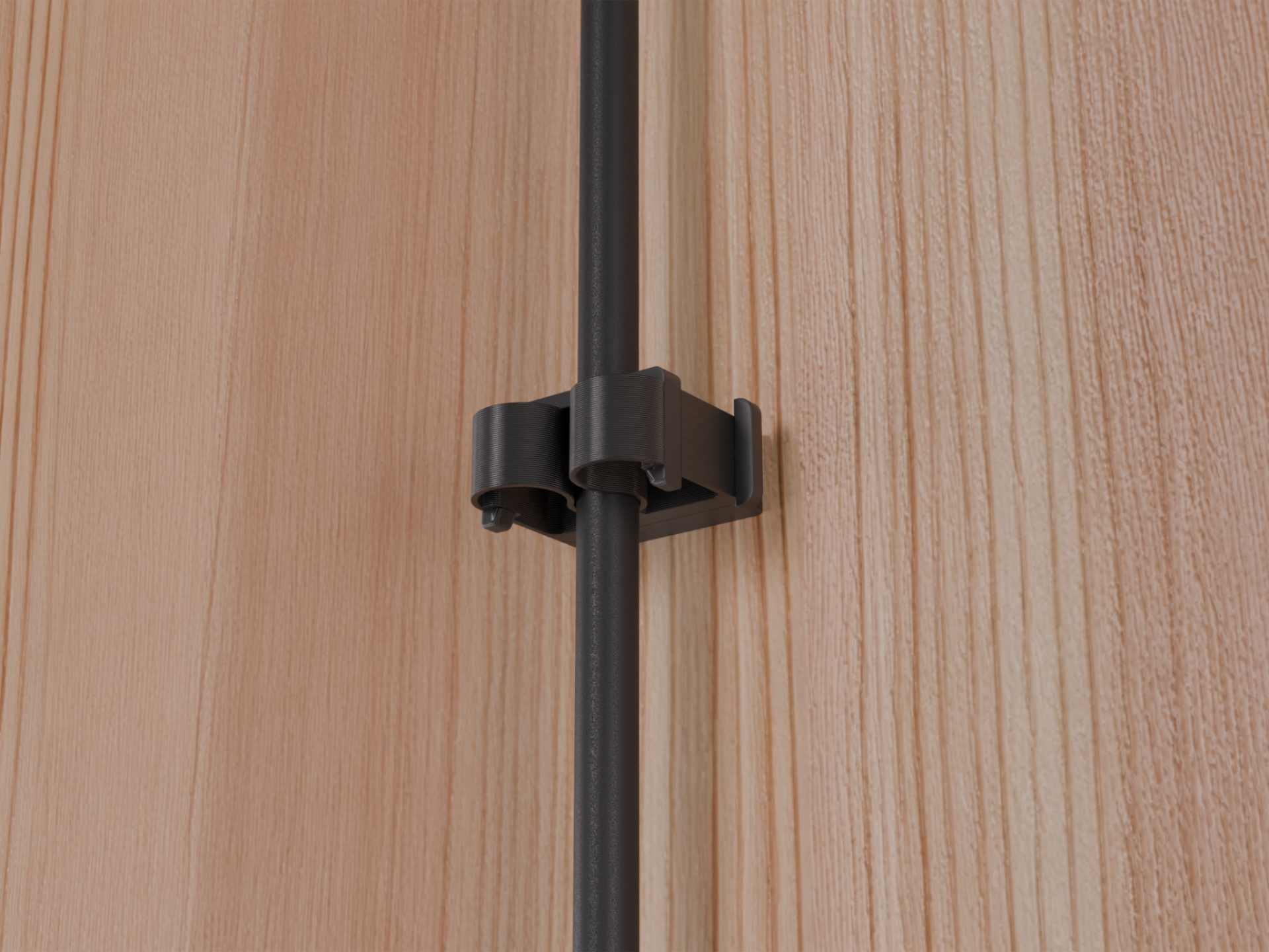 Screw Mount Cable Clip Organizer (1-5 Slots)