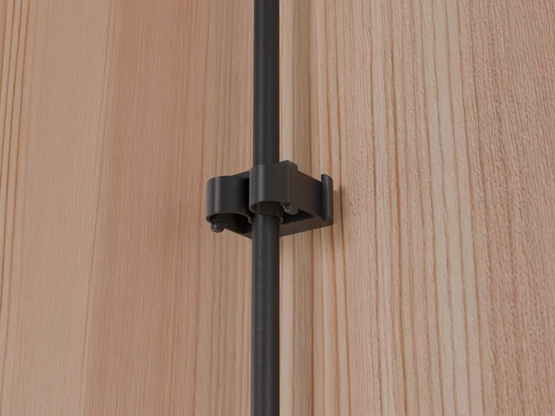 Screw Mount Cable Clip Organizer (1-5 Slots)