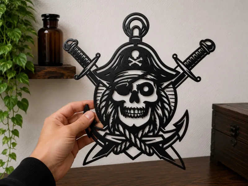 Pirate Skull Emblem