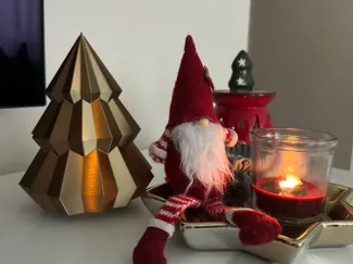 Christmas tree led lamp decor light 
