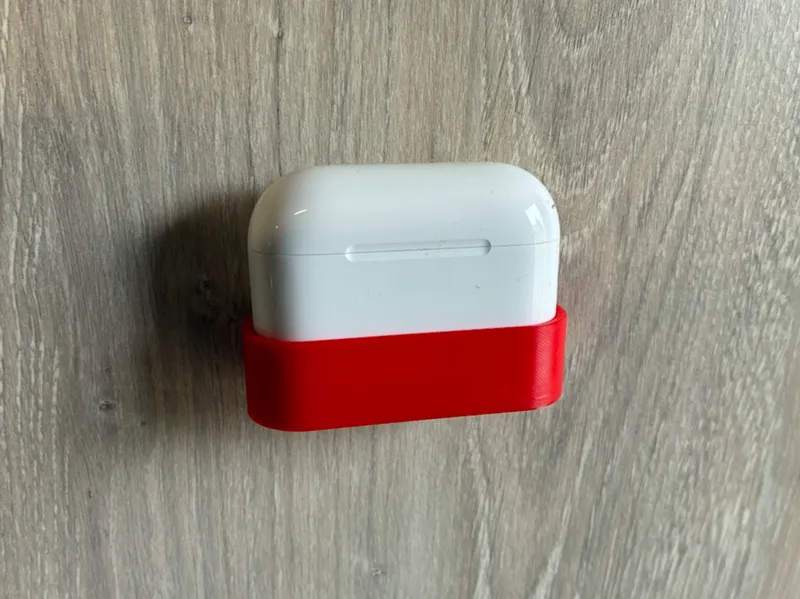 Support mural Apple Airpods Pro 3 avec une vis