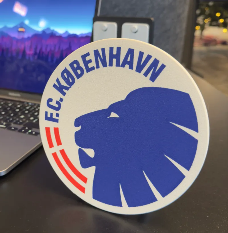 FC København Logo Stand