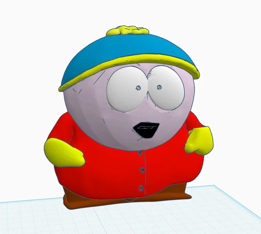 Cartman Multipartes - Modelo de impresión 3D gratuito - MakerWorld
