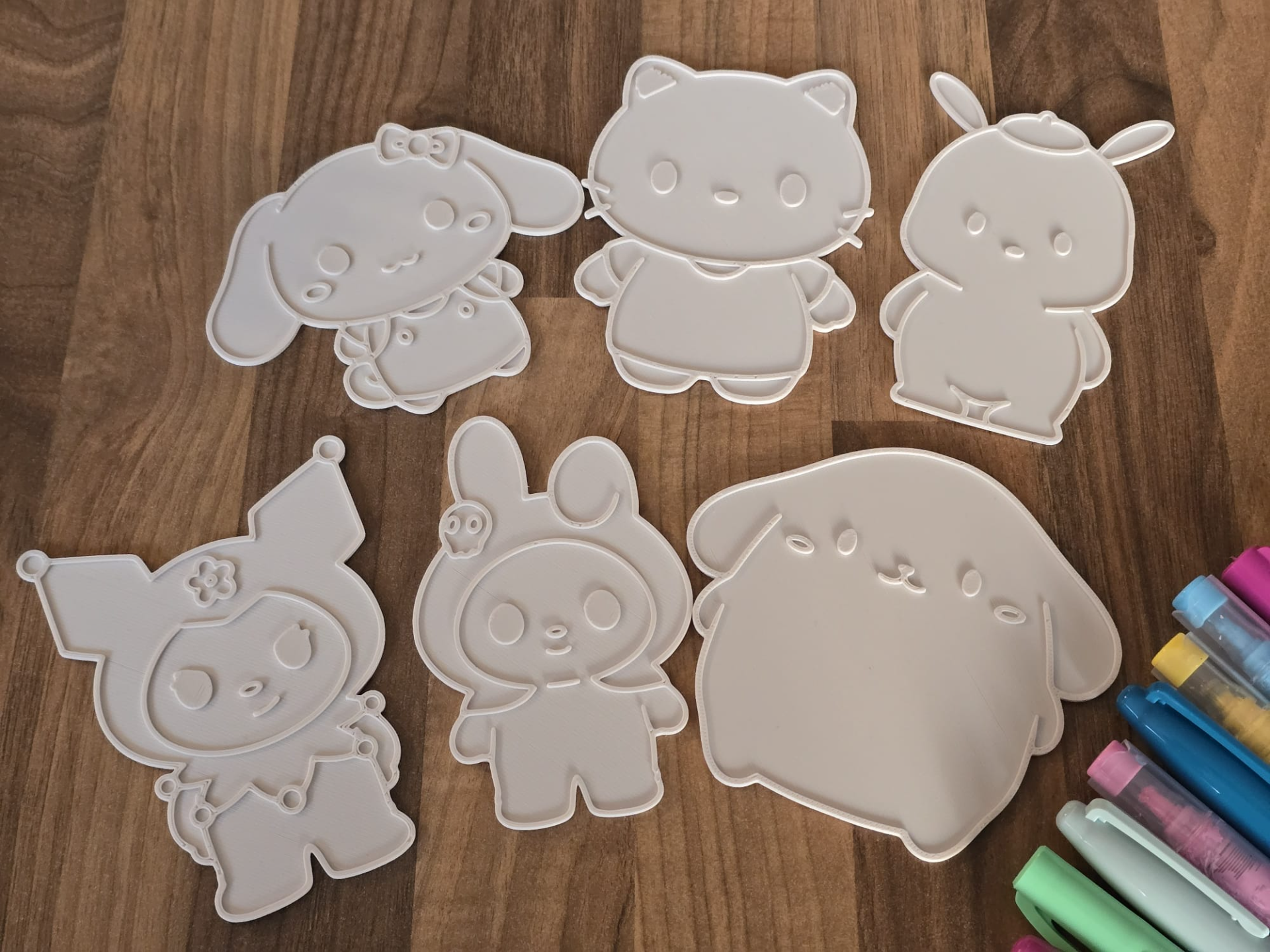 Hello Kitty Buddies Coloring Craft Set