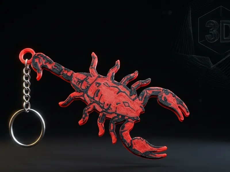 Scorpion Keychain – The perfect accessory