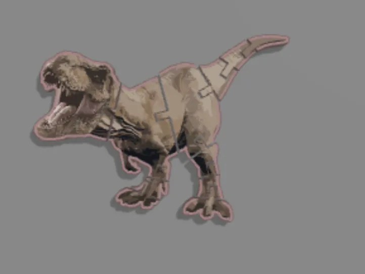 T-Rex Flexi Toy