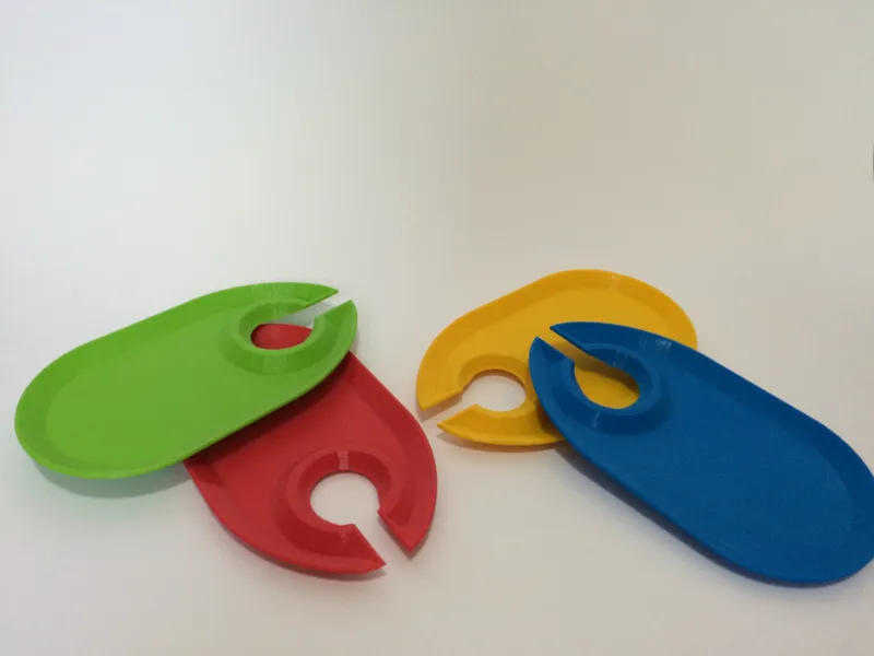 Wine Glass Holder, Parry Plate