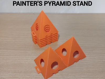 Painter's Pyramid Stand