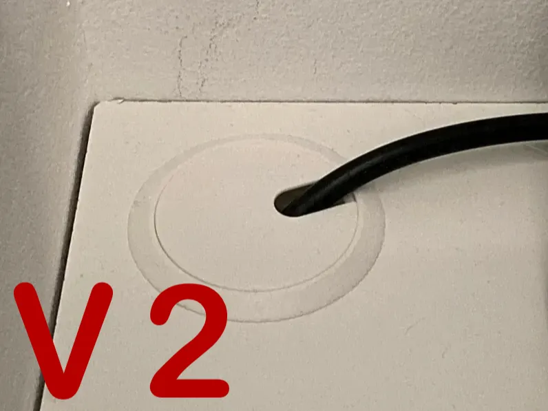 V2 Kabeldurchführung Desk Cable Grommet 50 mm