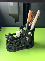 120x58x88mm双格有机笔筒