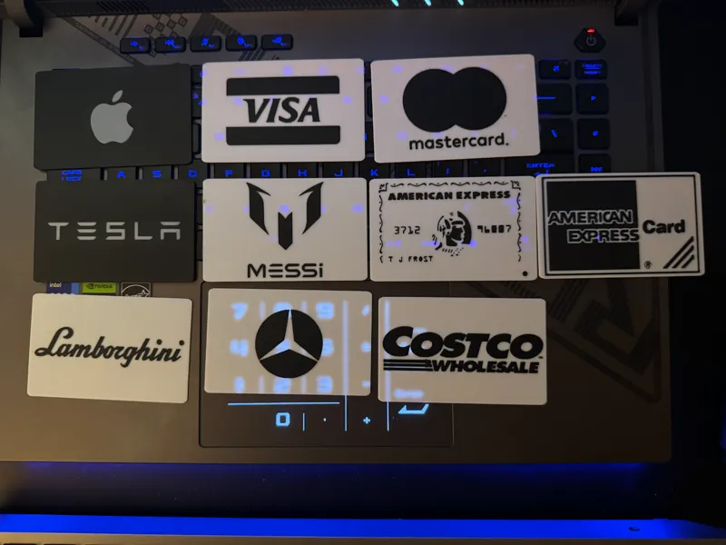 Toy Credit Cards