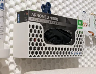 Nitril Glove Holder for Honeycomb Storage Wall HSW
