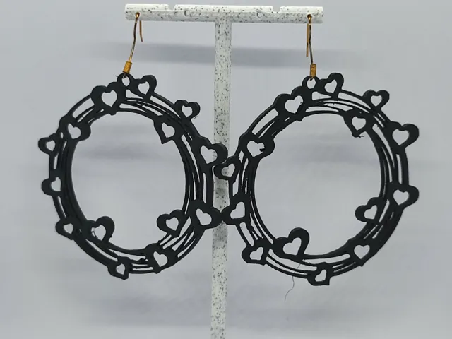Aretes Aros Vórtice de Amor