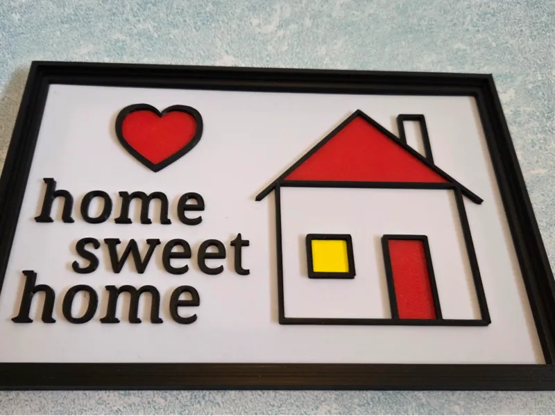 Home Sweet Home painting (No AMS needed)