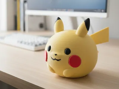Pokemon Pikachu - steamed bun