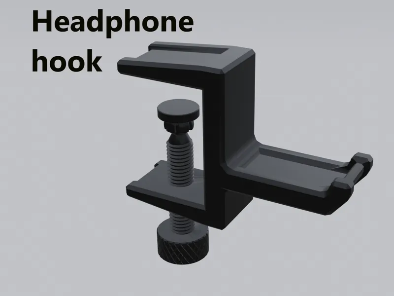 Headphone hook