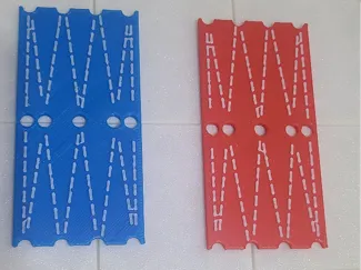 4 Point harness template