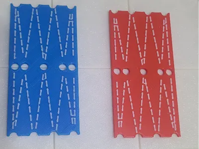 4 Point harness template