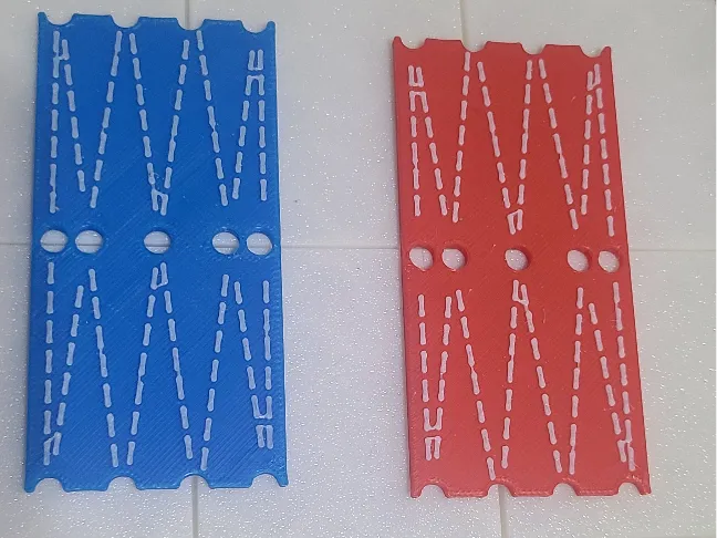 4 Point harness template