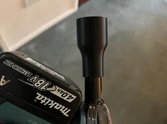 Makita Sander to Titan Vac adapter