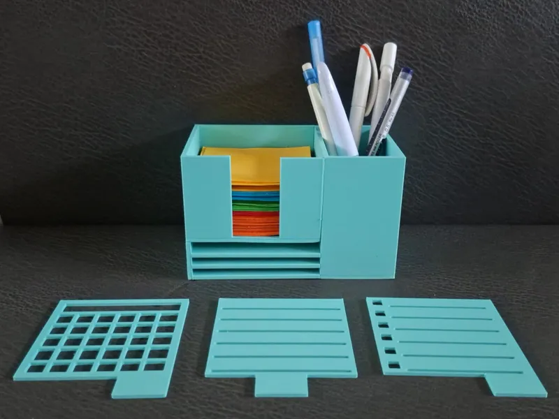 Pen, Note & Stencil Organizer