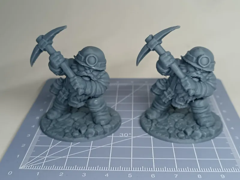 Dwarf Miner Miniature