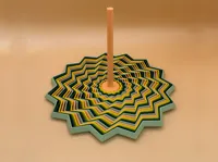 15 point star fidget XL - 0.2mm layer, 2 walls, 5% infill