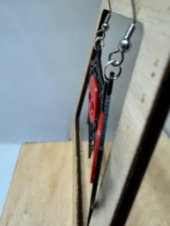 Web & Skull Earrings view 3