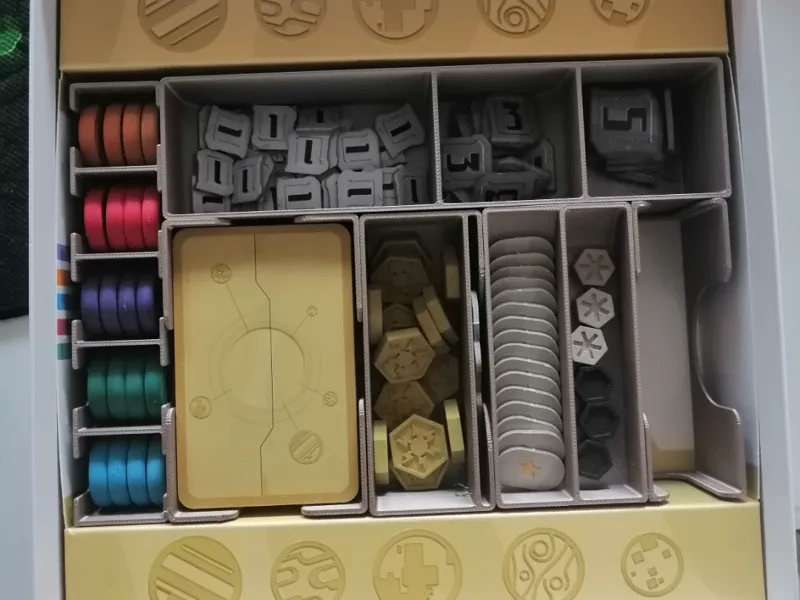 Zenith boardgame insert