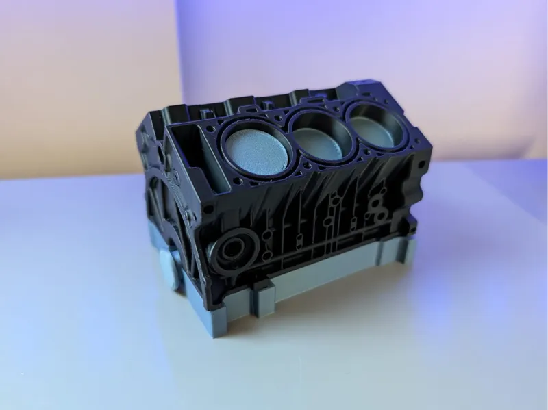WORKING V6 ENGINE
